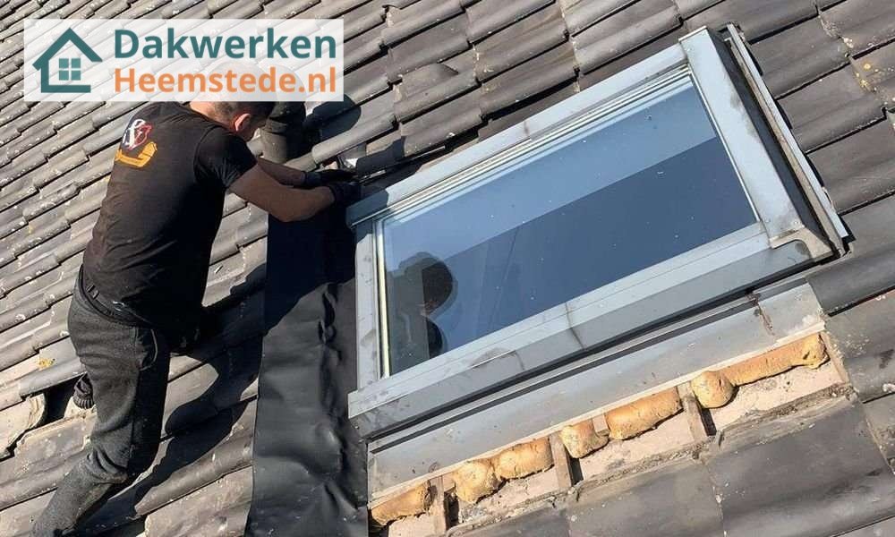 Dakreparatie met een dakraam